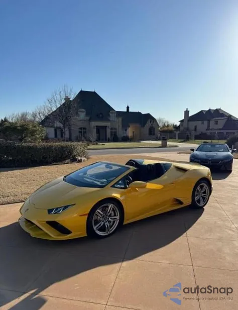 2021 Lamborghini Huracan Evo z USA, uszkodzony, nr VIN ZHWUT5ZF0MLA16128